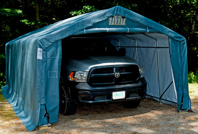 12x20x8 – 1 Car Garage | House Top