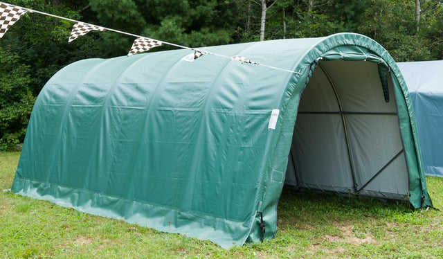 12x20x8 – 1 Car Garage | Round Top