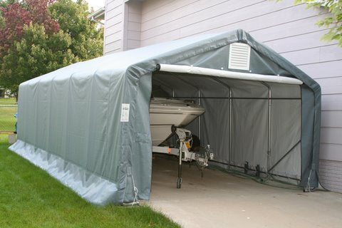 12x24x8 – Extended 1 Car Garage | House Top