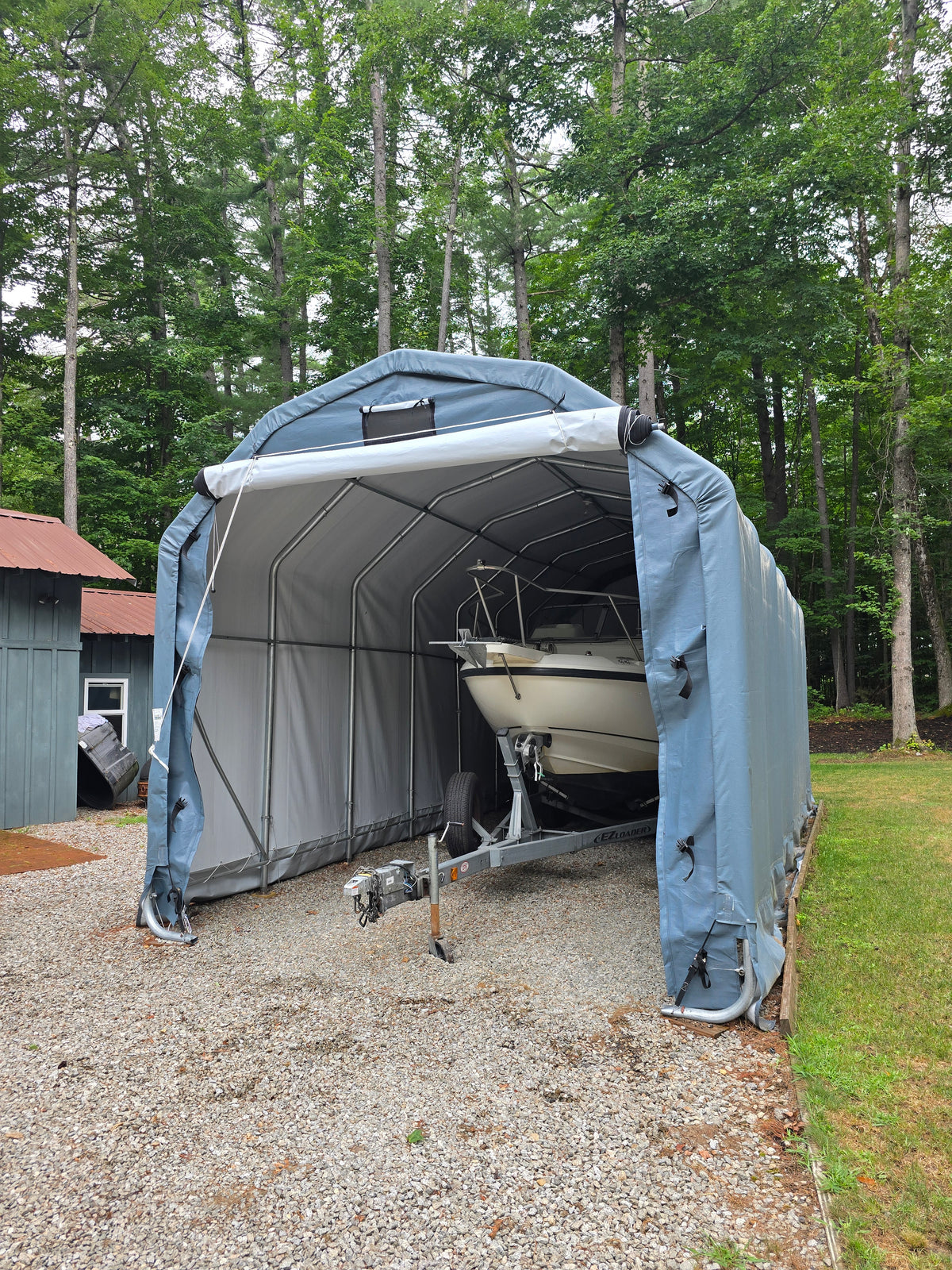 12x28x12 – Barn Style Garage/Shelter